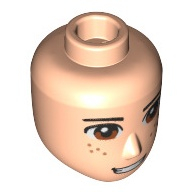 Lego hlava Friends, tělová světlá (6375742)